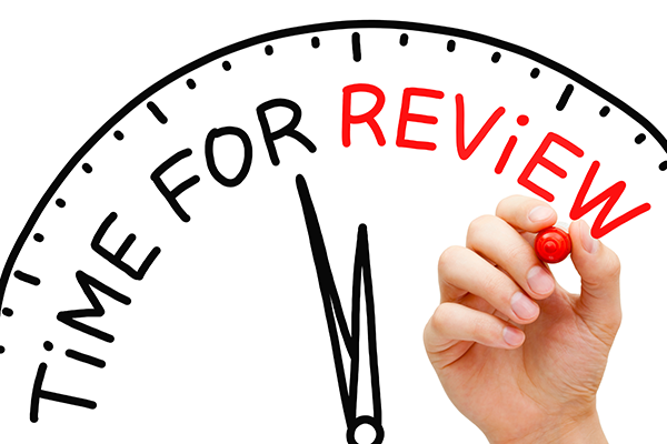 time for review